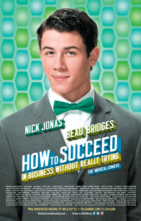 How To Succeed Broadway Poster (Nick Jonas) 
